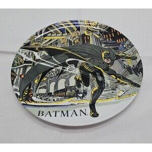 Vintage 1992 DC Comics Zak Designs Plate